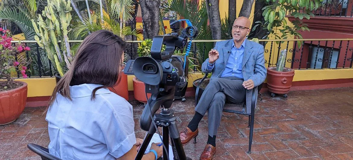 Roberto Valent, director regional para América Latina y el Caribe de la Oficina de Coordinación del Desarrollo de las Naciones Unidas.