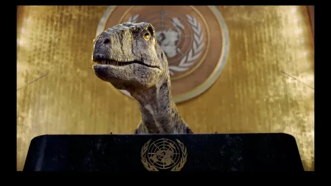 Vista previa de Vea quien en la sede de la ONU advierte sobre la extinsión sino se trabaja por el cambio climático