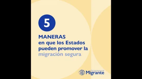 Vista previa de Por el bien de todos, la gestión humana y ordenada de la migración