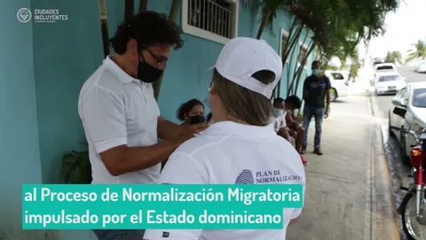 Vista previa de Ciudades Incluyentes apoya el Proceso de Normalización de Venezolanos en Boca Chica